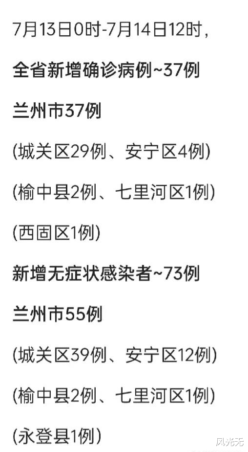 甘肃兰州疫情最新动态，今日新增病例与防控措施最新进展